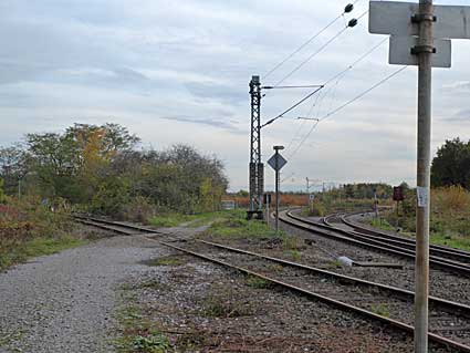 Ausfahrt Bahnhof