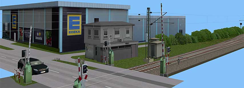 Einfahrt Bahnhof